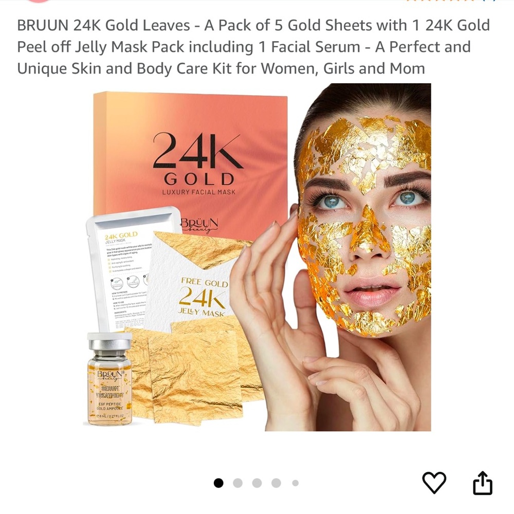 Bruun 24K Gold Luxury Facial Mask❗️